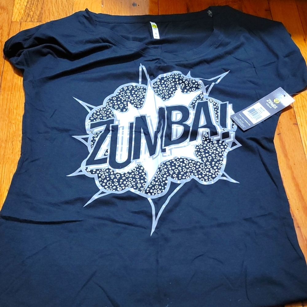 Zumba Wear POW tee in Spicy